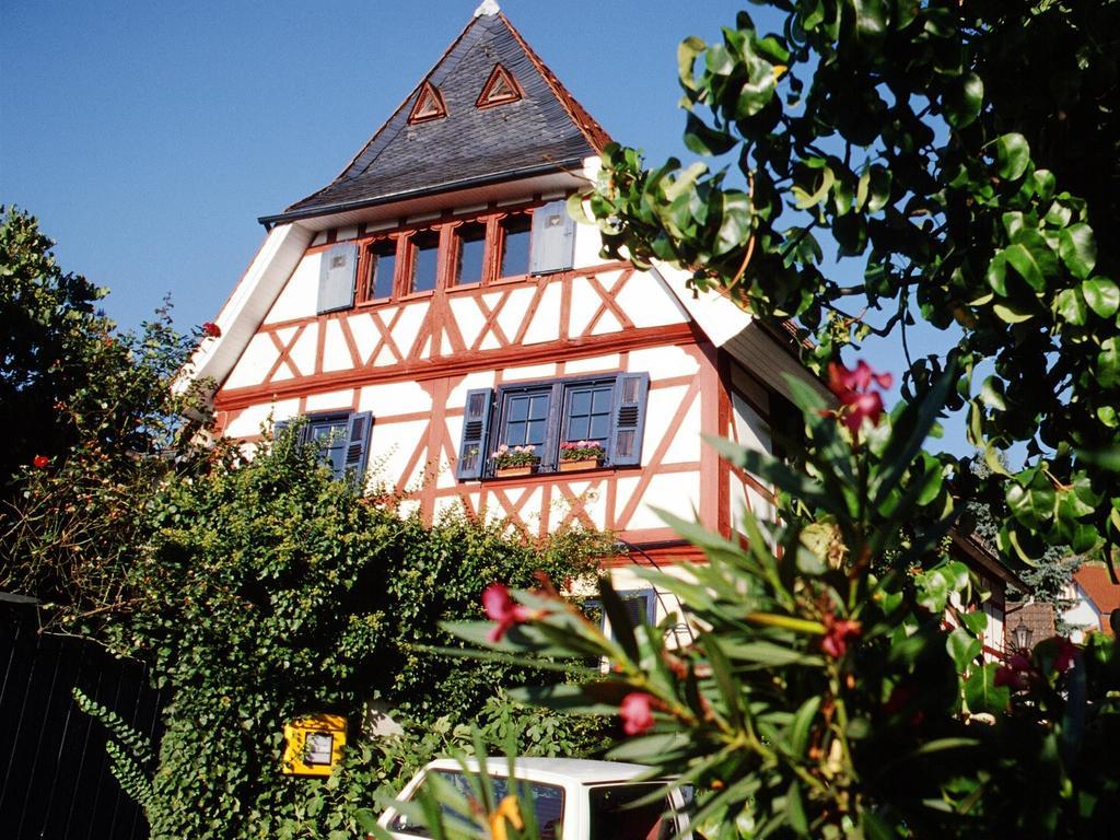 Hotel Garni Zur Bergstrasse Zwingenberg  Εξωτερικό φωτογραφία